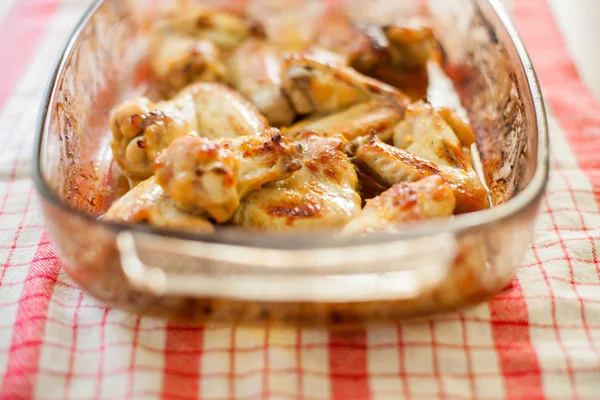 Roasted chicken wings — Stock Photo, Image