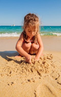 Çocukluk yaz seyahat Beach