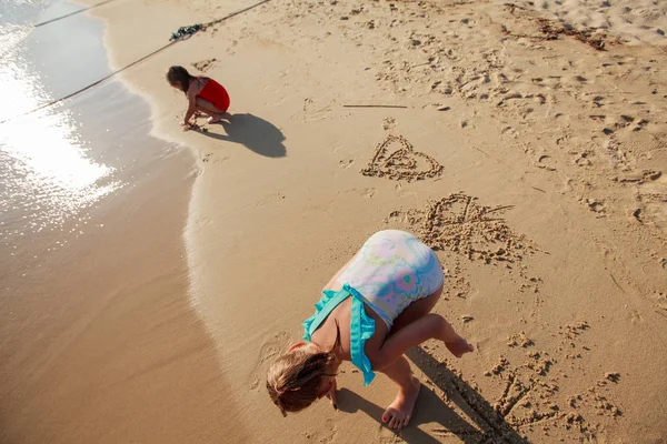 Infância Verão Travel Beach — Fotografia de Stock