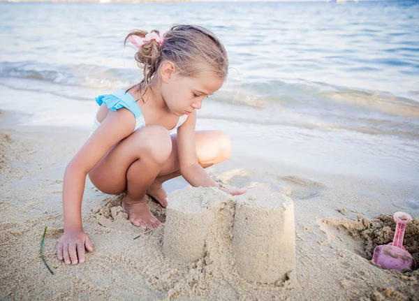 Dětské letní cestování Beach — Stock fotografie
