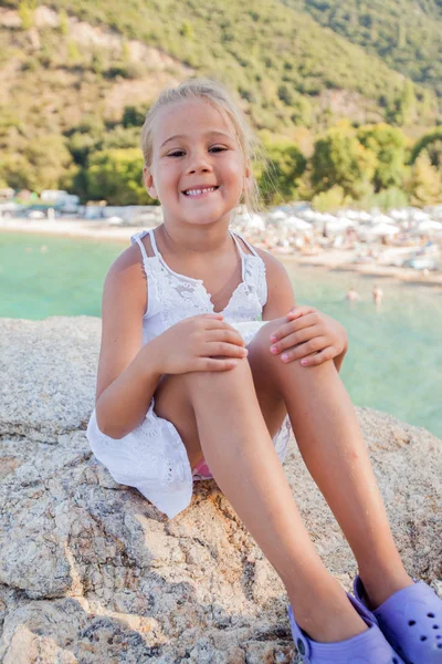 Childhood Summer Travel Beach — Stock Photo, Image