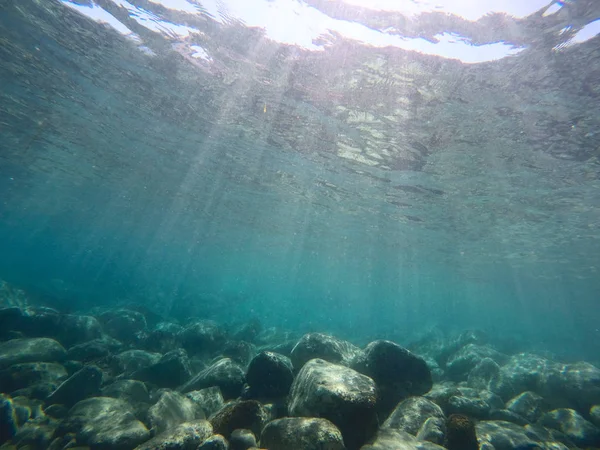 Onderwater zee scène — Stockfoto