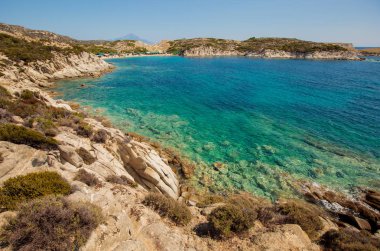 Yaz seyahat etmek tatil deniz manzarası