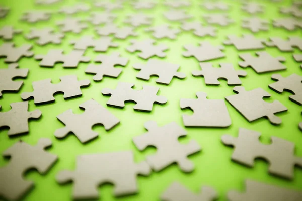 Find solution jigsaw puzzle — Stock Photo, Image