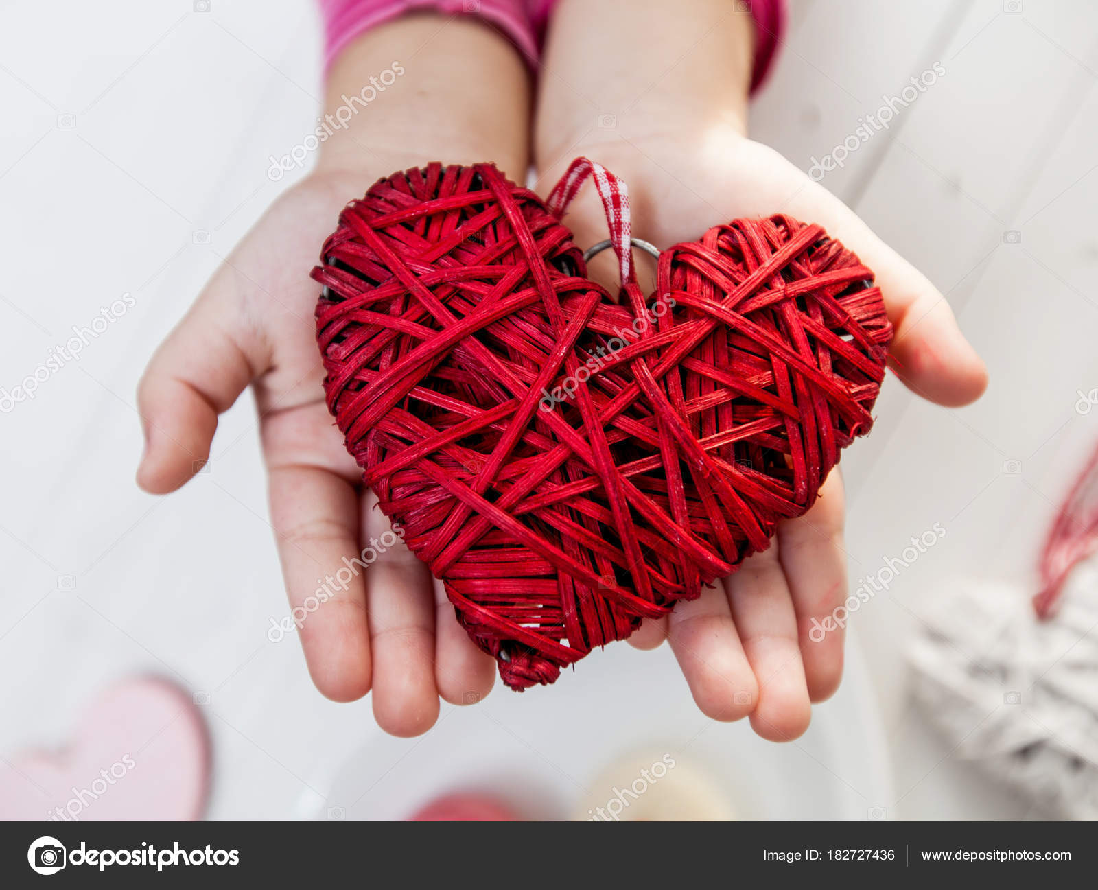 Hart Geven Delen Liefde Stockfoto Mitastockimages 182727436