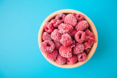 dondurulmuş ahududu meyve antioksidan gıda