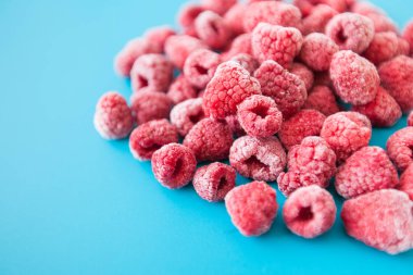 dondurulmuş ahududu meyve antioksidan gıda