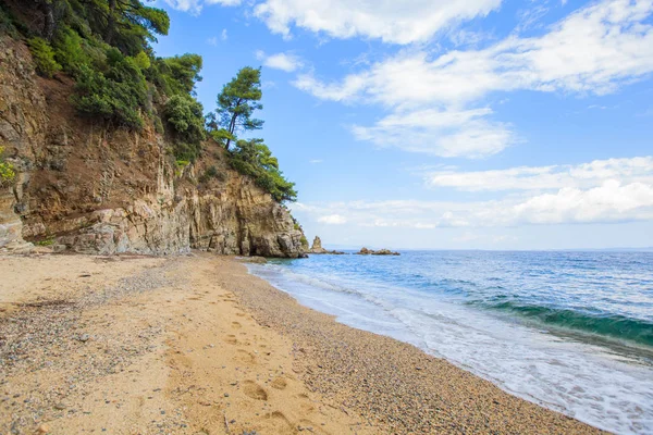 Zeegezicht zomer strand — Stockfoto