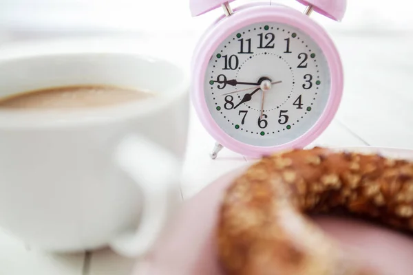 Petit déjeuner heure du café — Photo