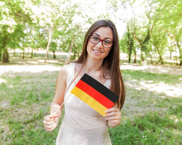 Německé jazykové vzdělávání Student — Stock fotografie