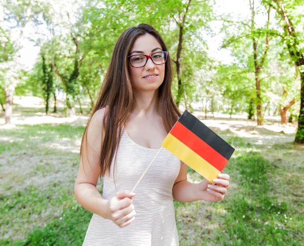 German Language Learning Student — Stock Photo, Image