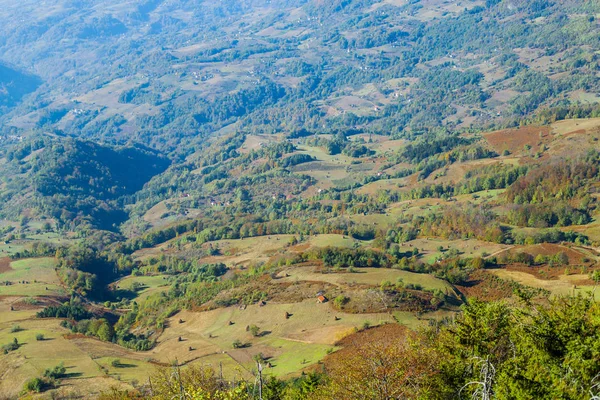 秋天美丽的乡村景色 — 图库照片