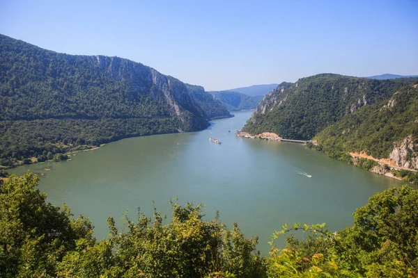 多瑙河河风景 — 图库照片