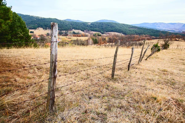 Панорама природного ландшафту гори — стокове фото