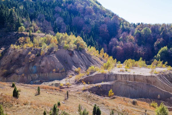 Paysage industriel de mine à ciel ouvert — Photo