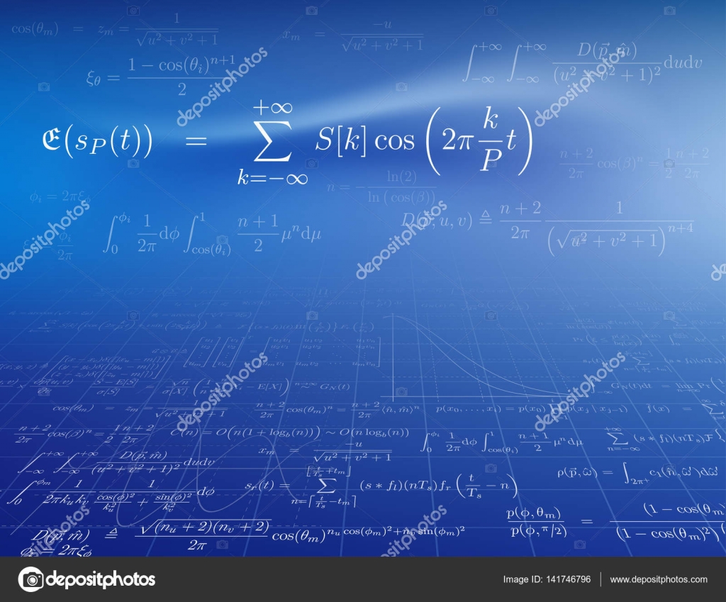 Mathematics background with formulas Stock Vector Image by ©vtorous  #141746796