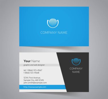 Kartvizit tasarımı.