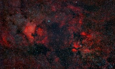 Nebulosity around Cygnus Constellation including North America N clipart