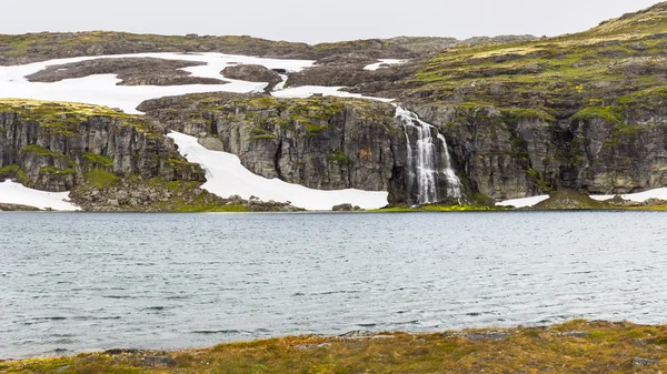 Пейзаж навколо Aurlandsfjellet Національний туристичний маршрут в Norwa — стокове фото