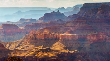 Grand Canyon South Rim as seen from  Desert View, Arizona, USA clipart