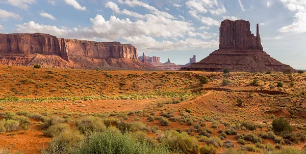 Blick auf Monument Valley Wüste — Stockfoto