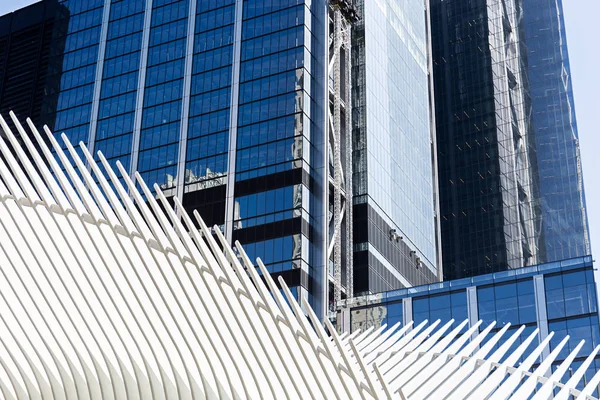 NUEVA YORK, EE.UU. - 4 de agosto de 2017: Exterior de Santiago Calatrava ' — Foto de Stock