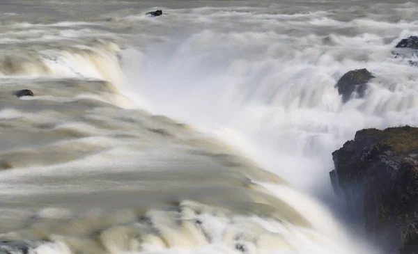 Urridafoss Waterval in Zuid-IJsland — Stockfoto