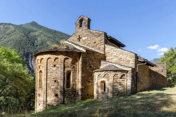 Sant Pere del Burgal, un monastère roman à Escalo, Catalogne — Photo