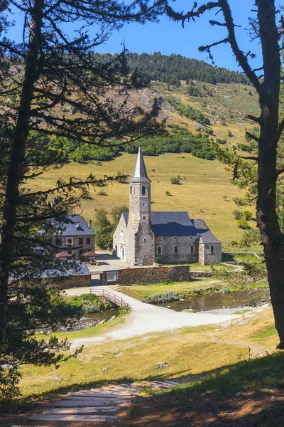 Santuario di Montagarri a Vall d'Aran, Pirenei Catalani — Foto Stock