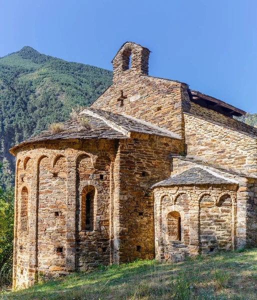 Sant pere del burgal, ein romanisches Kloster in escalo, Katalonien — Stockfoto
