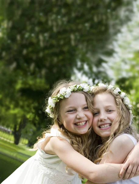 First Communion - happy day — Stock Photo, Image