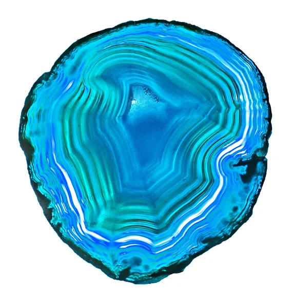 Close up of agate slice — Stock Photo, Image