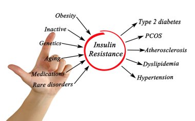 diagram of Insulin Resistance clipart