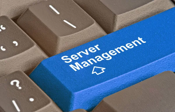 Clave para la gestión del servidor — Foto de Stock