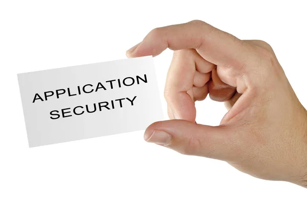 Expert in application security — Stock Photo, Image