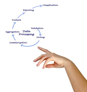 Veri işleme diyagramı