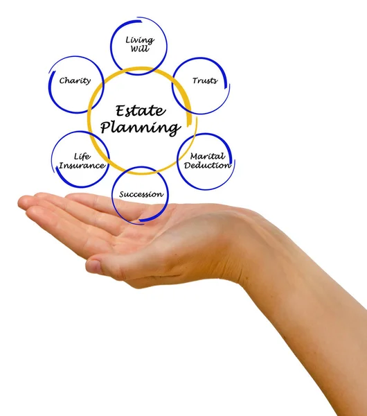 Diagrama de Planificación del Estado — Foto de Stock