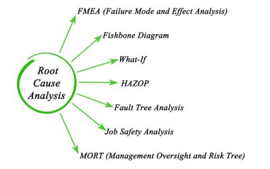  Diagram of Root Cause Analysis clipart