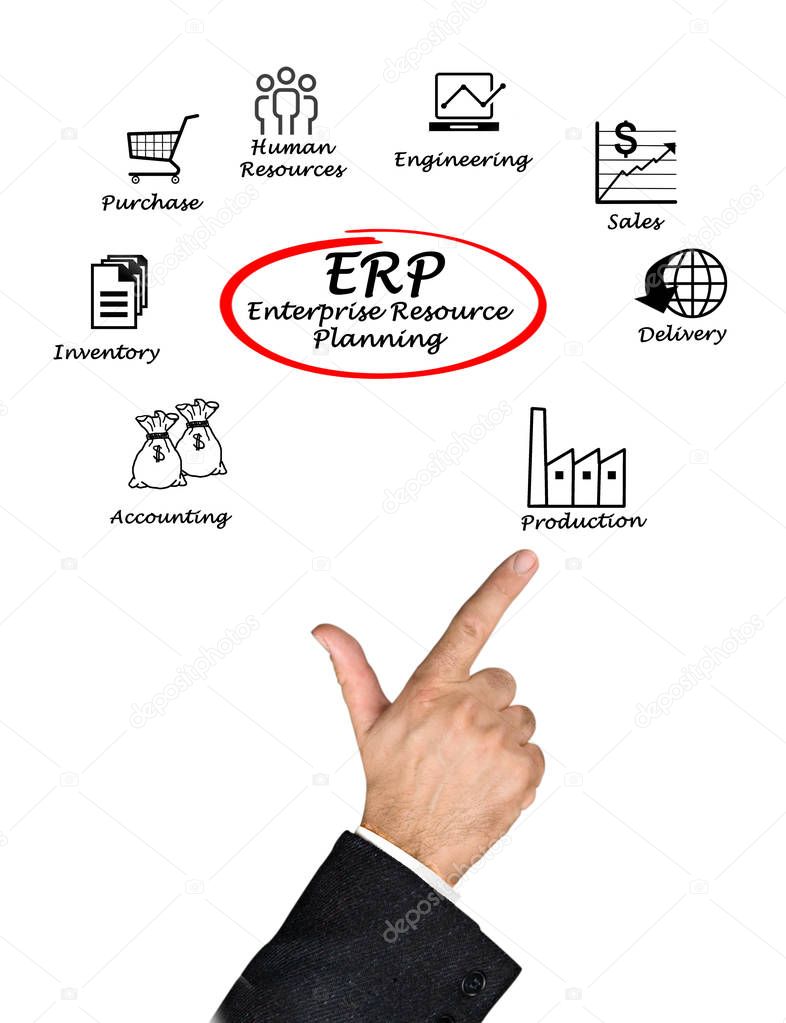 Diagram of Enterprise Resource Planning