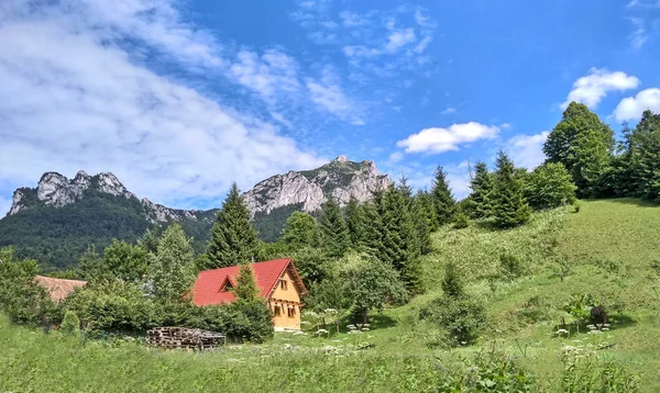 Montañas Los Cárpatos Casa Campo Eslovaquia — Foto de Stock