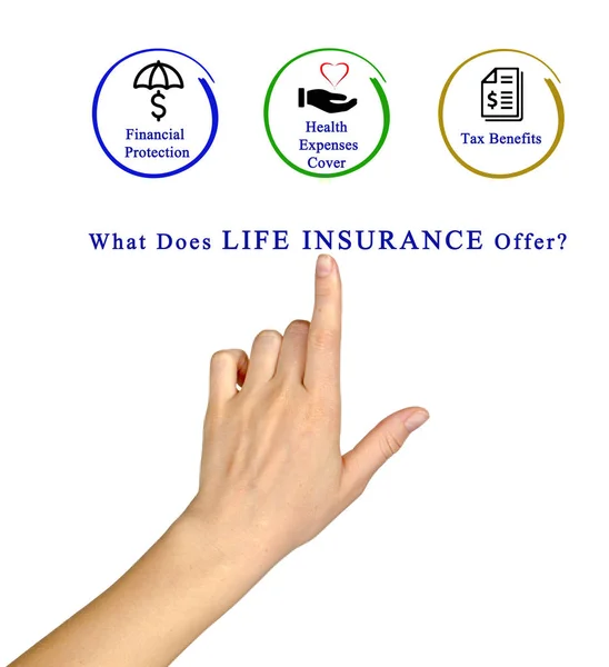 Vad erbjuder livförsäkringar? — Stockfoto