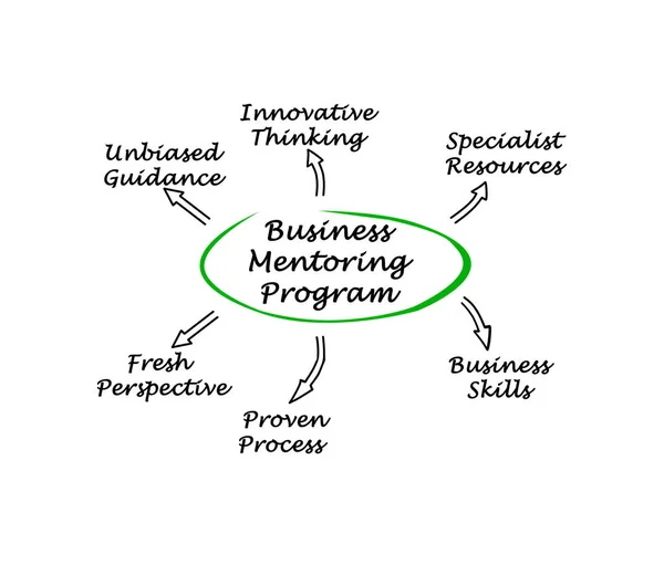 Vorteile des Mentoring-Programms für Unternehmen — Stockfoto
