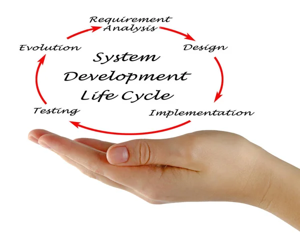 System Development Life Cycle (SDLC) — Stock Photo, Image