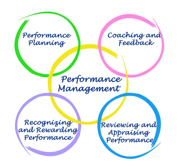 Components of Performance Management — Stock Photo, Image