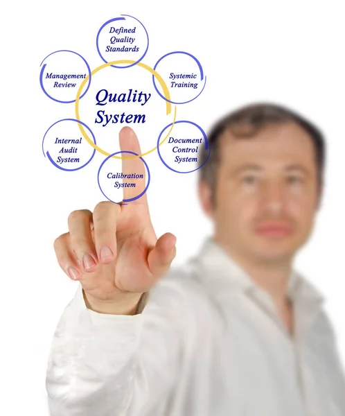 Components of Quality System — Stock Photo, Image