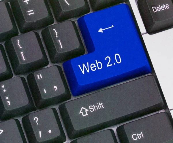 Hotkey für Web 2 — Stockfoto