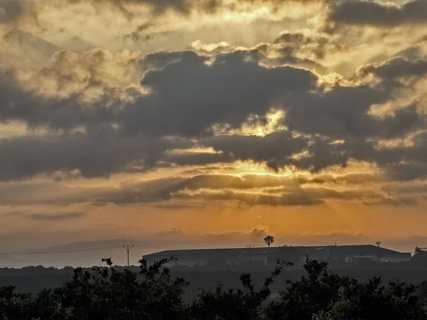 Amanecer en la mañana invernal, Isreal —  Fotos de Stock