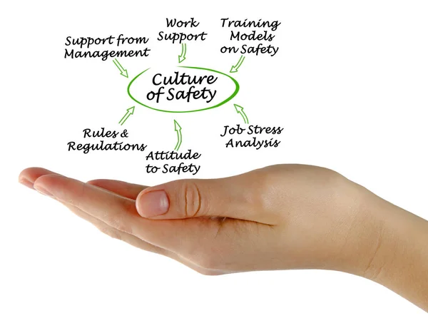 Components of Culture of Safety — Stock Photo, Image