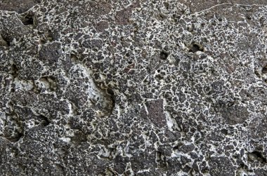 Golan tepelerinden Bazalt kayası, İsrail