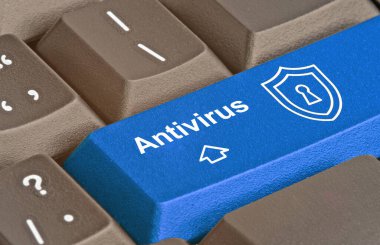 Antivirüs tuşlu klavye